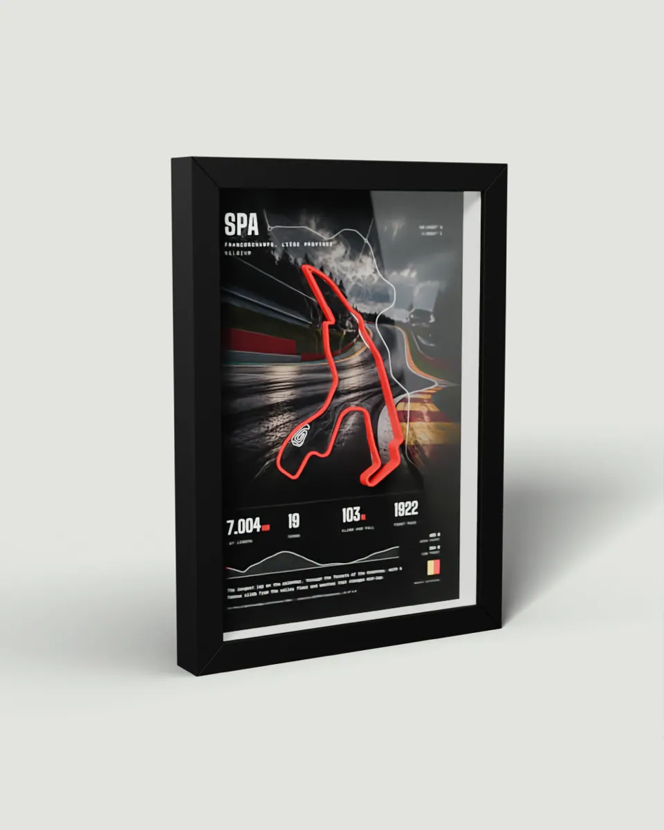 Spa frame in the Photo design, angled view